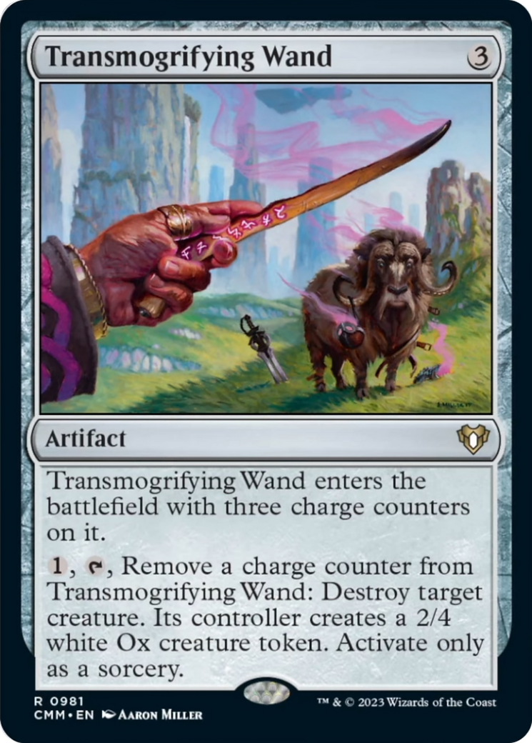 Transmogrifying Wand [Commander Masters] | Odin's Place