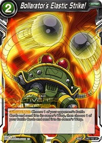 Bollarator's Elastic Strike! (Divine Multiverse Draft Tournament) (DB2-162) [Tournament Promotion Cards] | Odin's Place