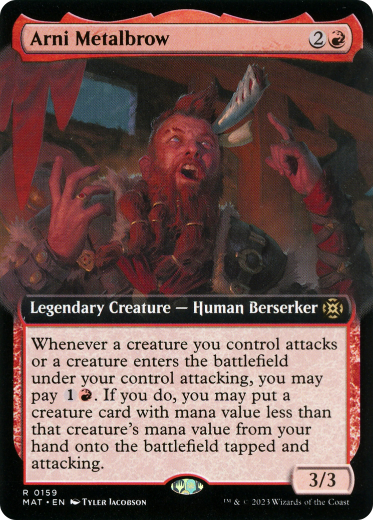 Arni Metalbrow (Extended Art) [March of the Machine: The Aftermath] | Odin's Place