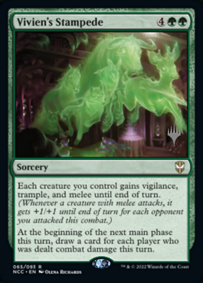 Vivien's Stampede (Promo Pack) [Streets of New Capenna Commander Promos] | Odin's Place
