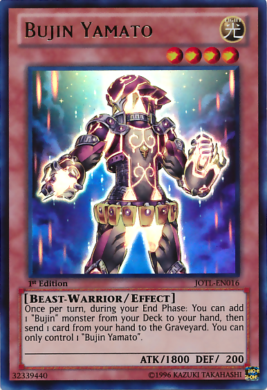Bujin Yamato [JOTL-EN016] Ultra Rare | Odin's Place