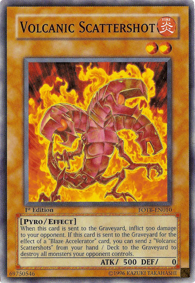 Volcanic Scattershot [FOTB-EN010] Common | Odin's Place