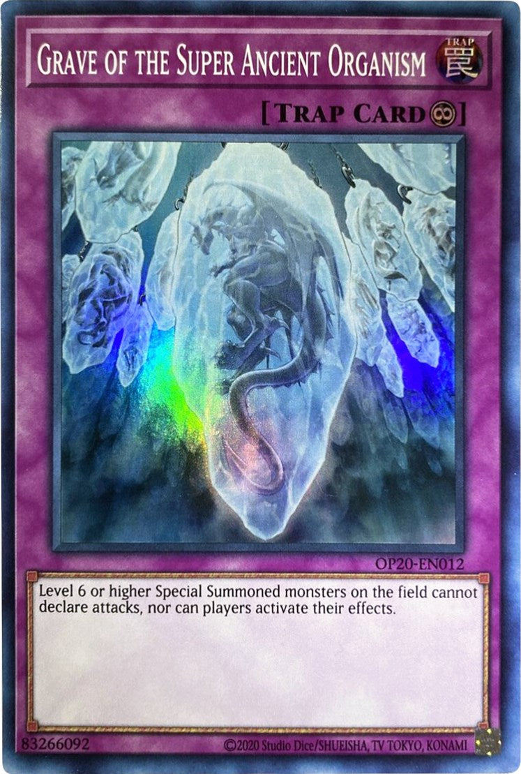 Grave of the Super Ancient Organism [OP20-EN012] Super Rare | Odin's Place