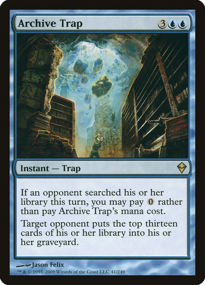 Archive Trap (41) [Zendikar] | Odin's Place