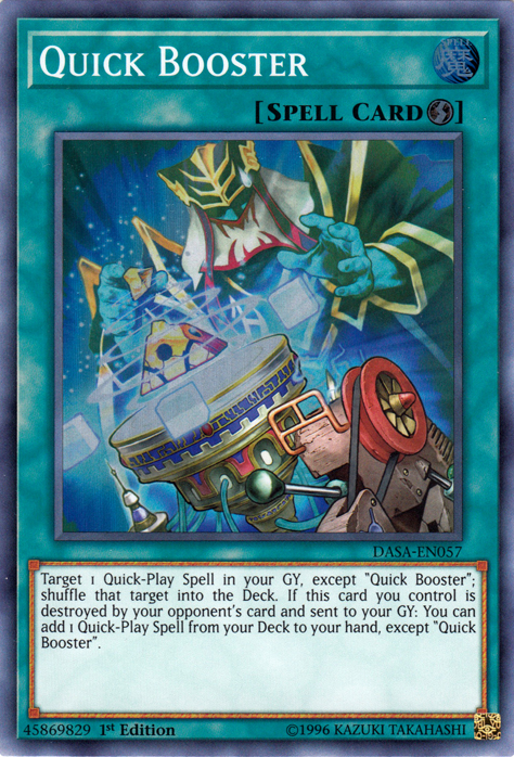 Quick Booster [DASA-EN057] Super Rare | Odin's Place