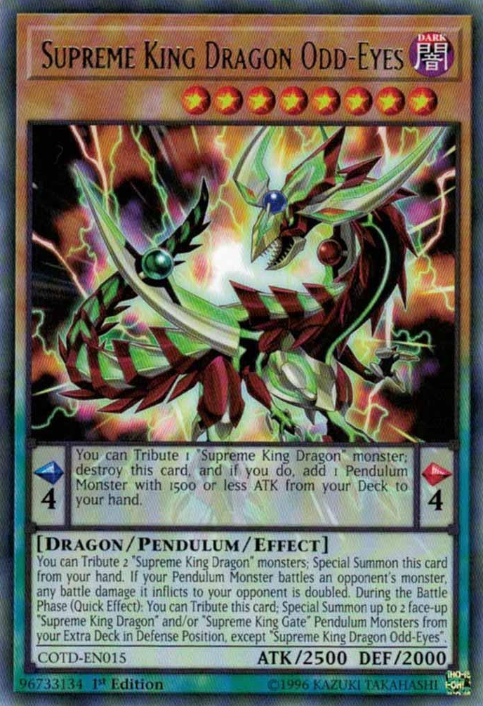 Supreme King Dragon Odd-Eyes [COTD-EN015] Rare | Odin's Place