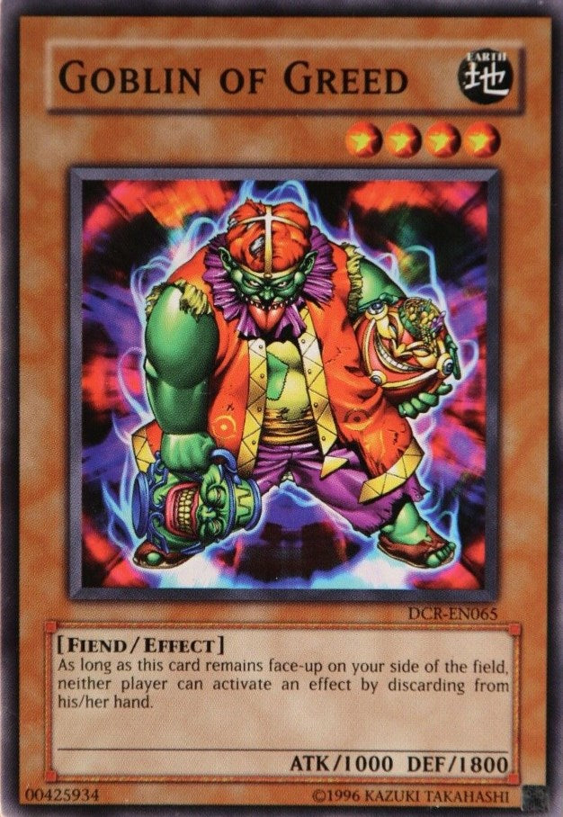 Goblin of Greed [DCR-EN065] Common | Odin's Place
