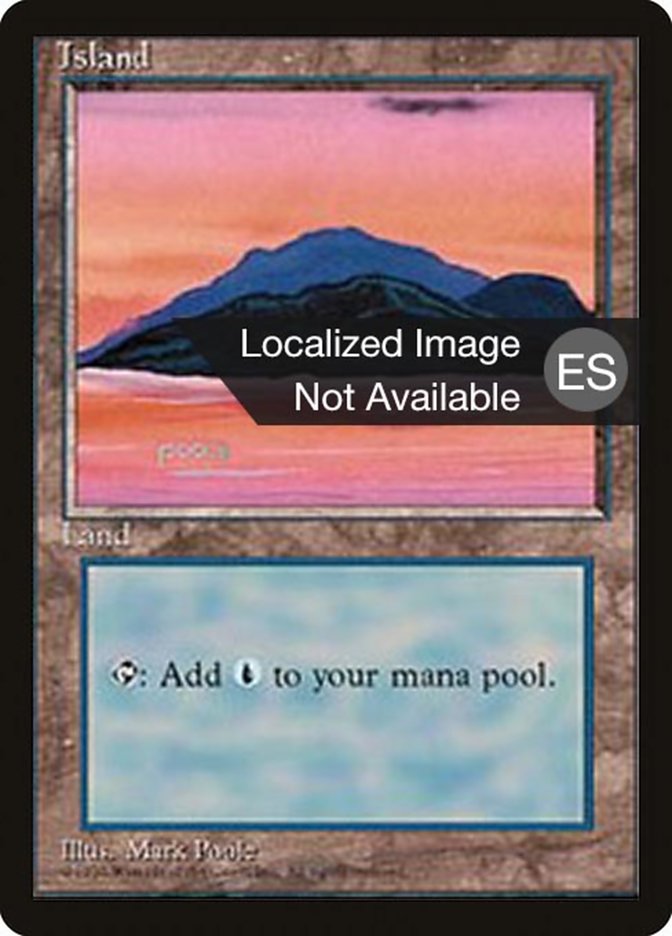 Island (C) [Fourth Edition (Foreign Black Border)] | Odin's Place
