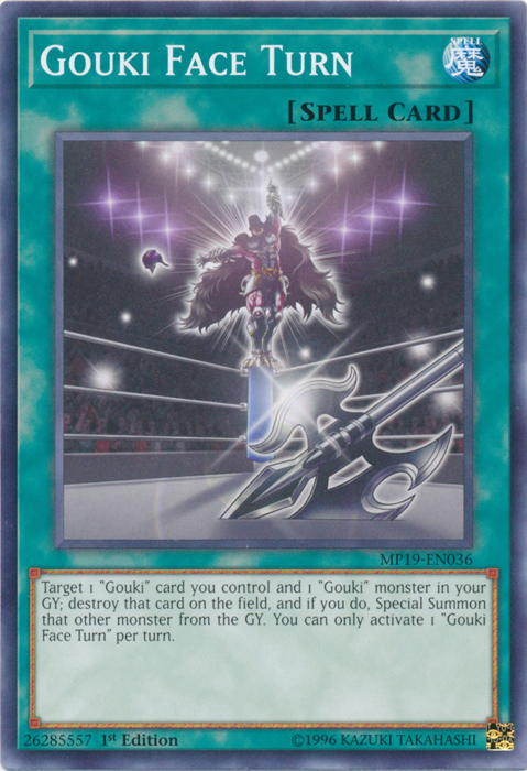 Gouki Face Turn [MP19-EN036] Common | Odin's Place