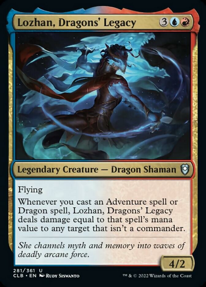 Lozhan, Dragons' Legacy [Commander Legends: Battle for Baldur's Gate] | Odin's Place