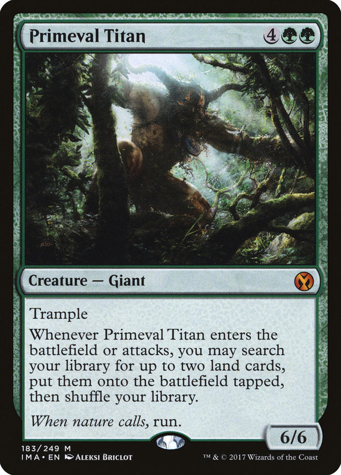 Primeval Titan (183) [Iconic Masters] | Odin's Place