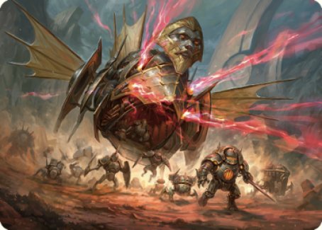 Liberator, Urza's Battlethopter Art Card [The Brothers' War Art Series] | Odin's Place
