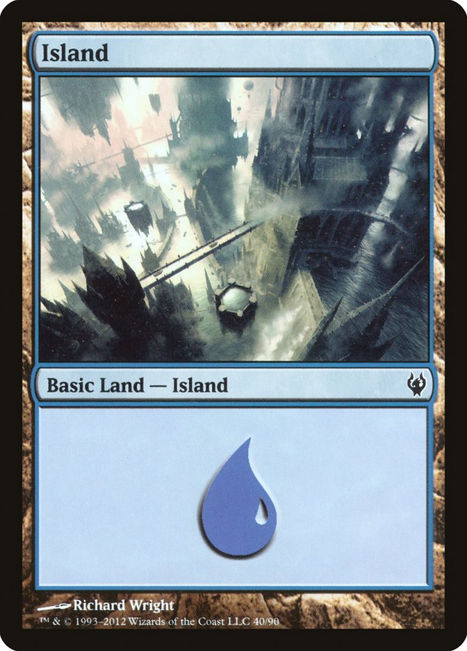 Island (40) [Duel Decks: Izzet vs. Golgari] | Odin's Place