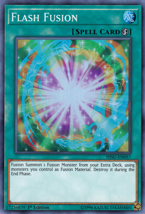 Flash Fusion [HISU-EN057] Super Rare | Odin's Place