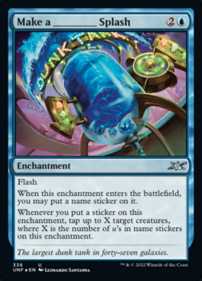 Make a _____ Splash (Galaxy Foil) [Unfinity] | Odin's Place