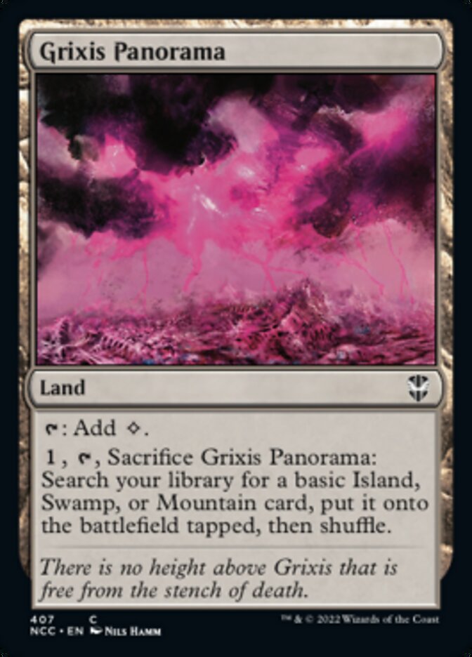 Grixis Panorama [Streets of New Capenna Commander] | Odin's Place
