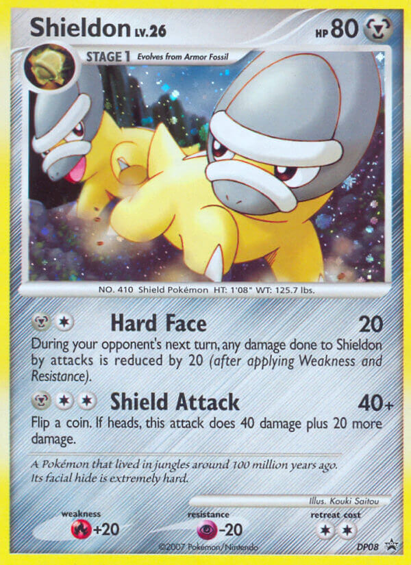 Shieldon (DP08) [Diamond & Pearl: Black Star Promos] | Odin's Place