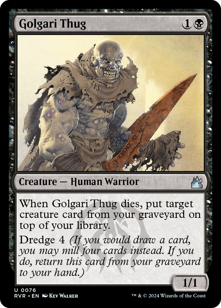 Golgari Thug [Ravnica Remastered] | Odin's Place