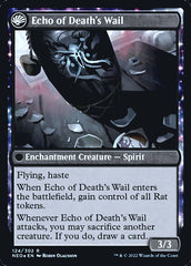 Tribute to Horobi // Echo of Death's Wail [Kamigawa: Neon Dynasty Prerelease Promos] | Odin's Place