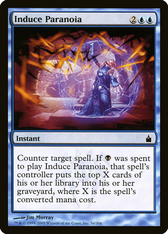 Induce Paranoia (56) [Ravnica: City of Guilds] | Odin's Place