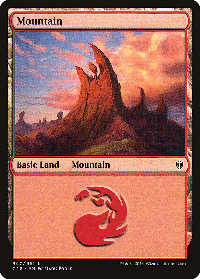 Mountain (347) [Commander 2016] | Odin's Place