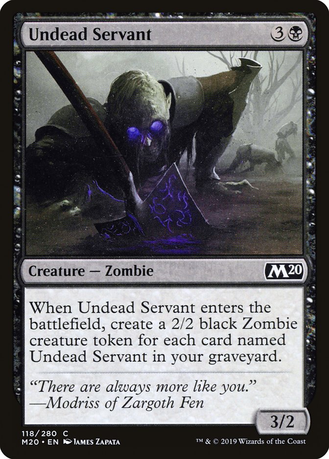 Undead Servant [Core Set 2020] | Odin's Place