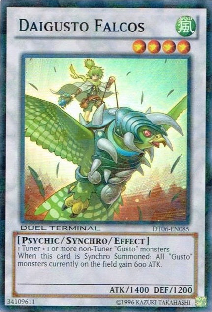 Daigusto Falcos [DT06-EN085] Super Rare | Odin's Place