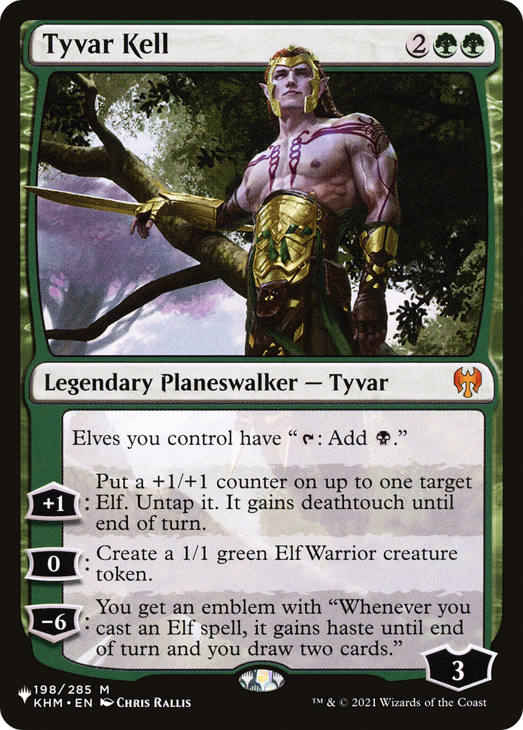Tyvar Kell [The List] | Odin's Place