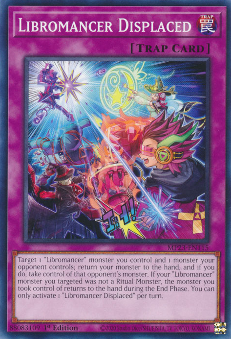 Libromancer Displaced [MP23-EN115] Common | Odin's Place