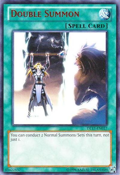 Double Summon (Green) [DL17-EN017] Rare | Odin's Place