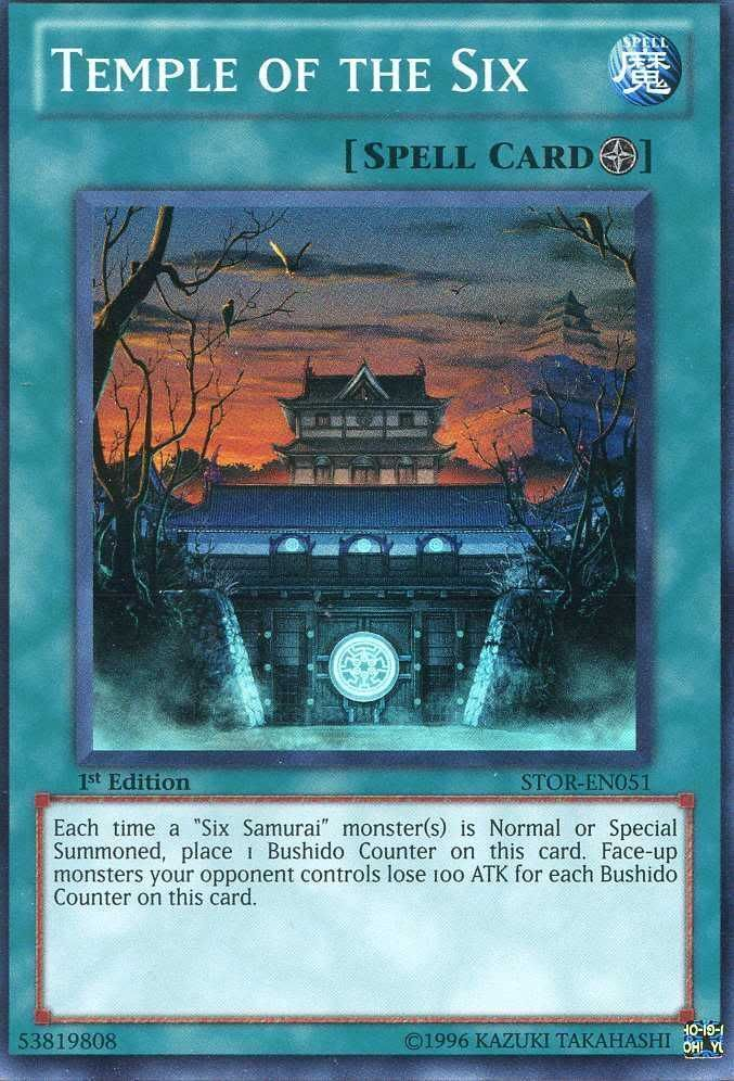 Temple of the Six [STOR-EN051] Super Rare | Odin's Place