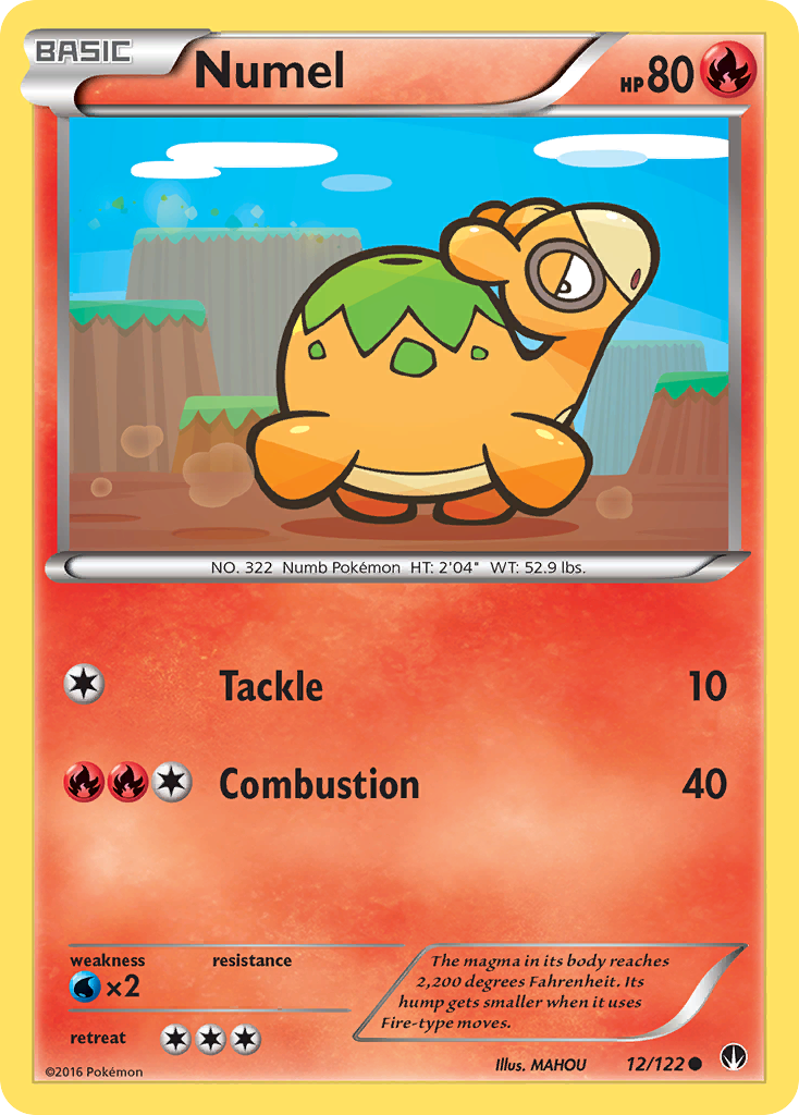 Numel (12/122) [XY: BREAKpoint] | Odin's Place