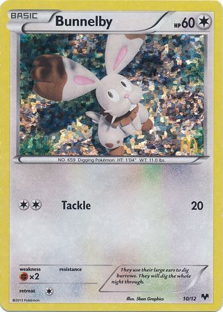 Bunnelby (10/12) [McDonald's Promos: 2014 Collection] | Odin's Place