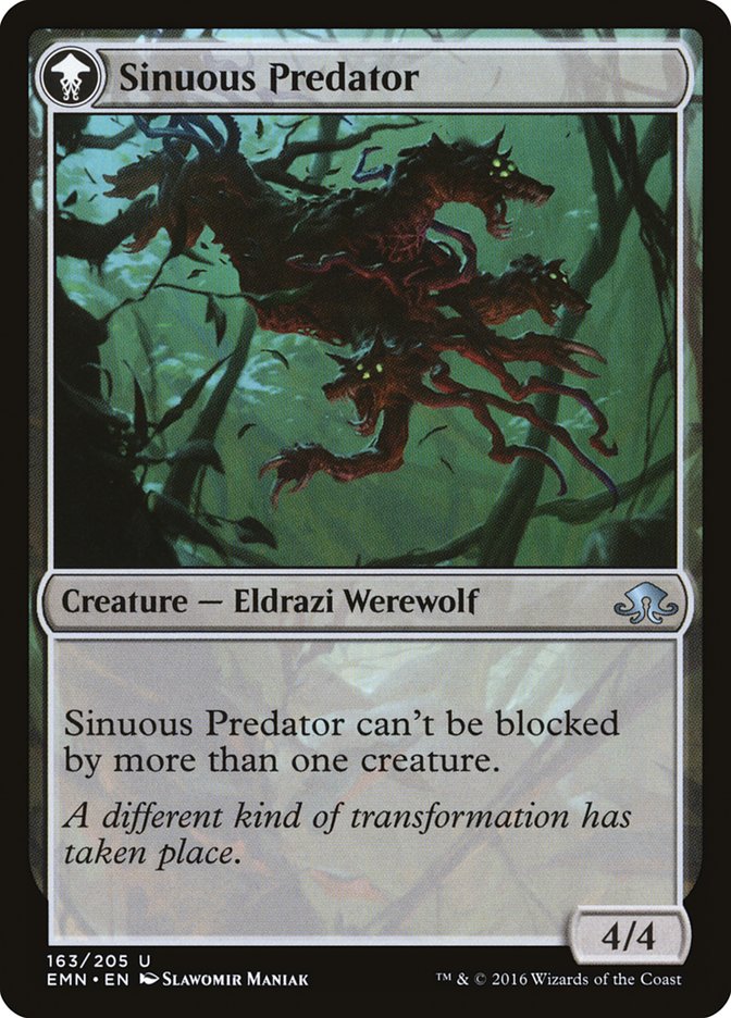 Kessig Prowler // Sinuous Predator [Eldritch Moon] | Odin's Place