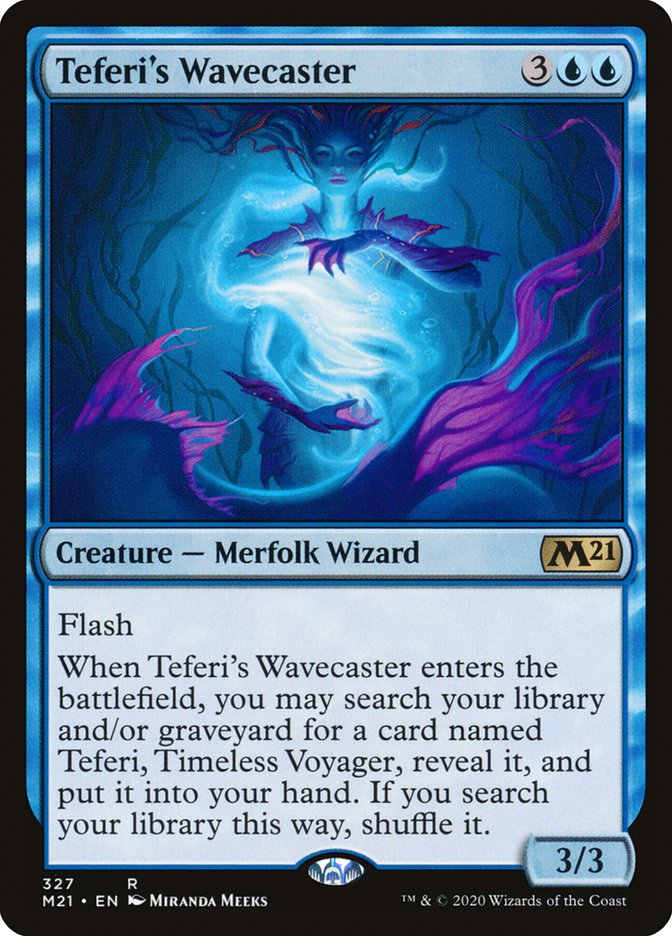 Teferi's Wavecaster [Core Set 2021] | Odin's Place