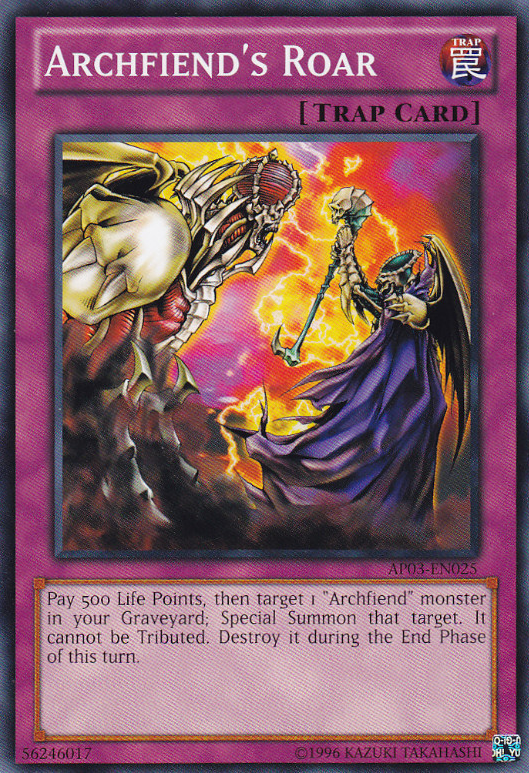 Archfiend's Roar [AP03-EN025] Common | Odin's Place