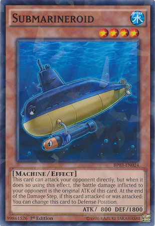 Submarineroid [BP03-EN024] Shatterfoil Rare | Odin's Place