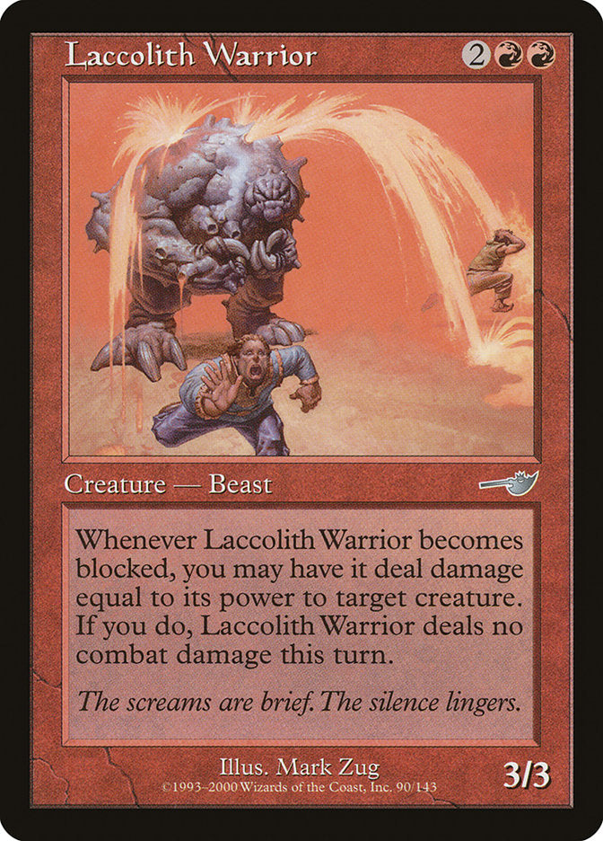 Laccolith Warrior (90) [Nemesis] | Odin's Place