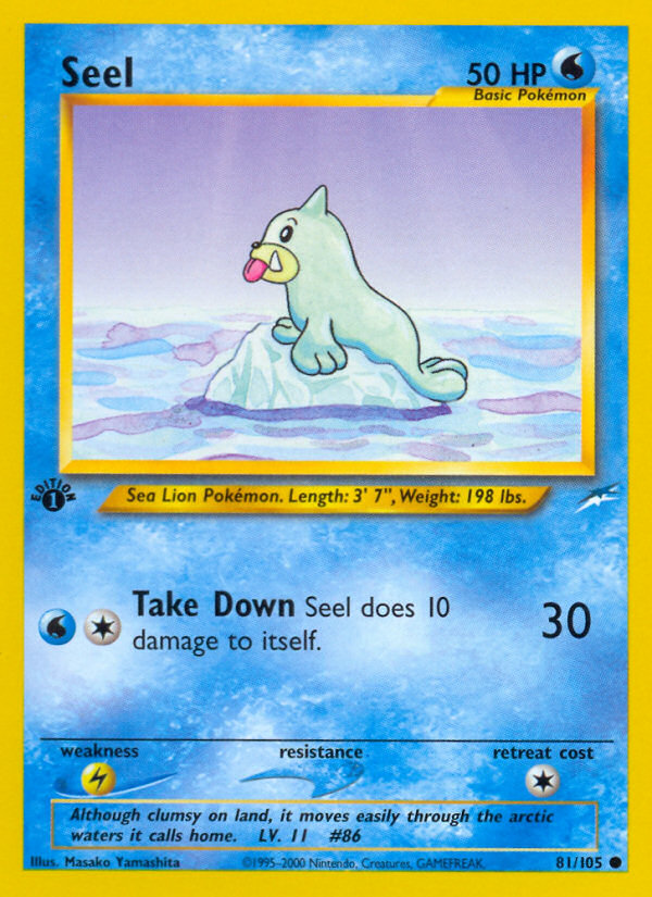 Seel (81/105) [Neo Destiny 1st Edition] | Odin's Place