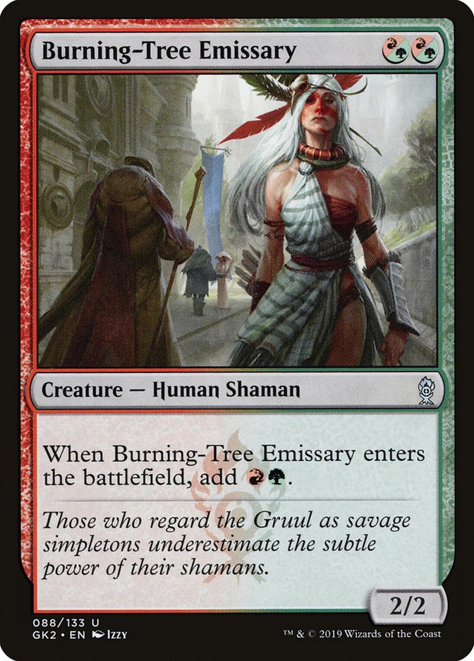 Burning-Tree Emissary (88) [Ravnica Allegiance Guild Kit] | Odin's Place