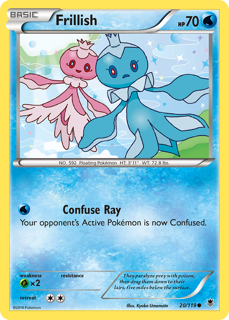 Frillish (20/119) [XY: Phantom Forces] | Odin's Place