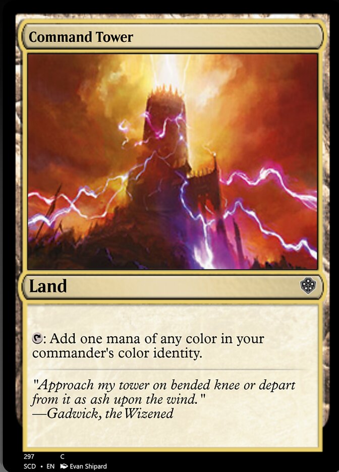 Command Tower [Starter Commander Decks] | Odin's Place