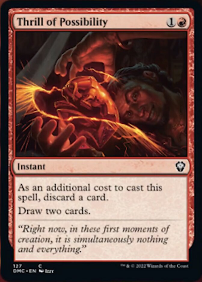 Thrill of Possibility [Dominaria United Commander] | Odin's Place