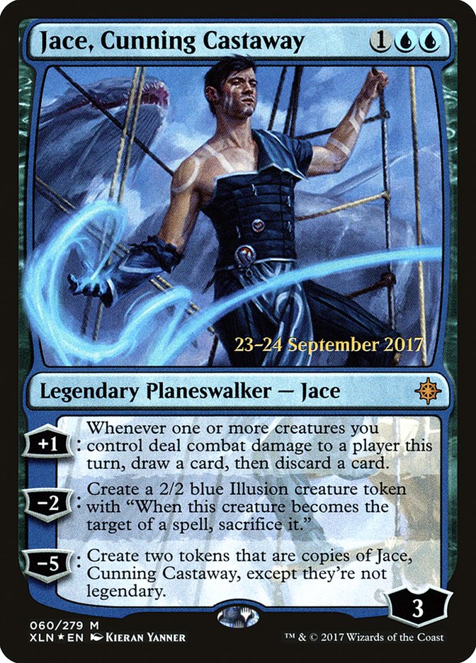 Jace, Cunning Castaway (60) [Ixalan Prerelease Promos] | Odin's Place