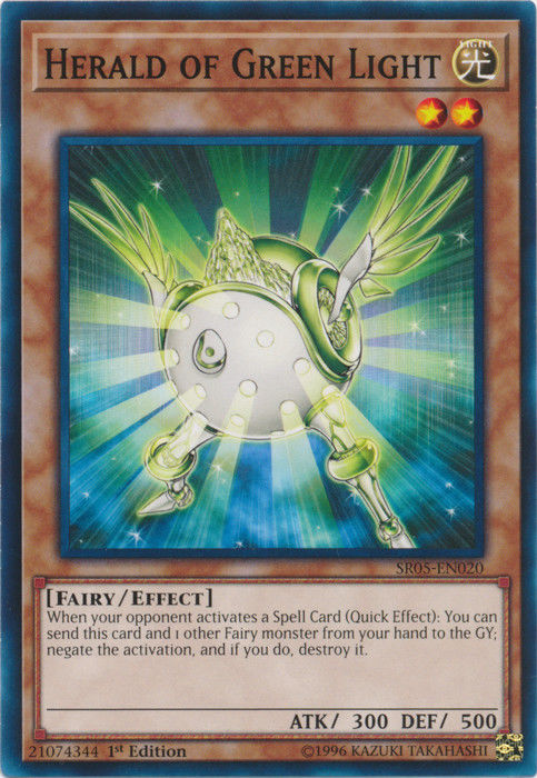 Herald of Green Light [SR05-EN020] Common | Odin's Place
