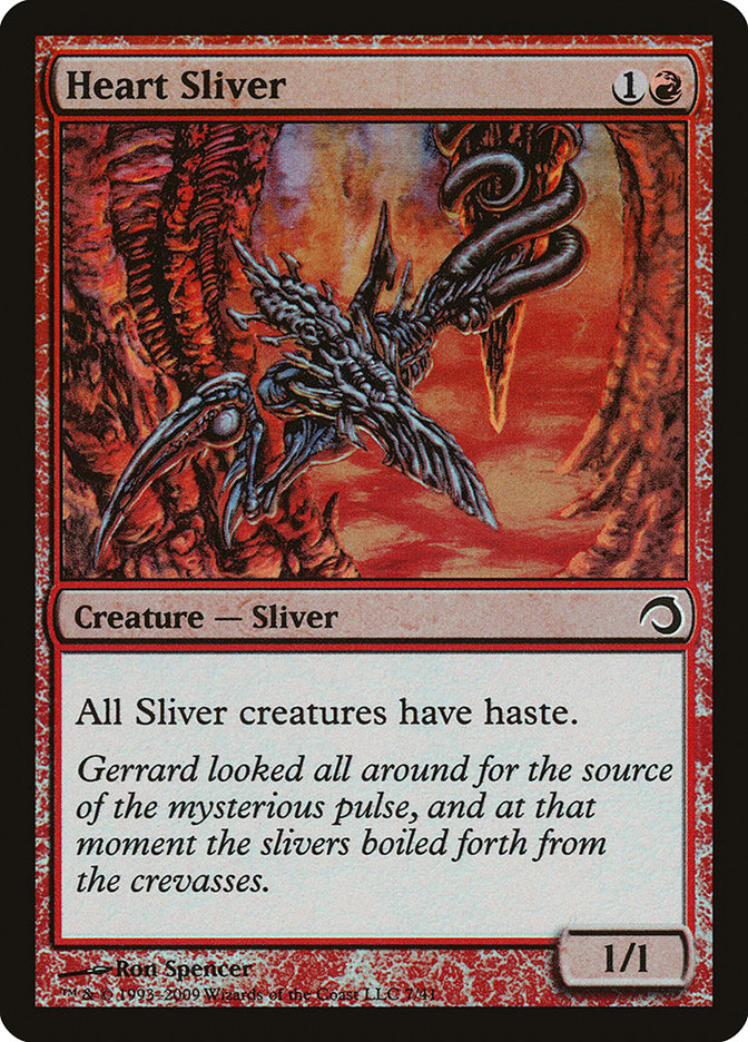 Heart Sliver (7) [Premium Deck Series: Slivers] | Odin's Place