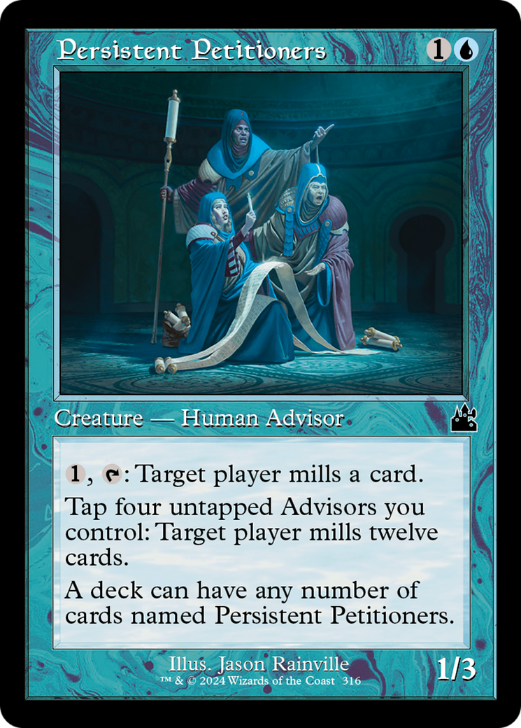 Persistent Petitioners (Retro Frame) [Ravnica Remastered] | Odin's Place