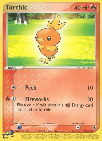 Torchic (73/109) [EX: Ruby & Sapphire] | Odin's Place