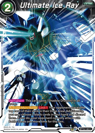 Ultimate Ice Ray (BT15-140) [Saiyan Showdown] | Odin's Place