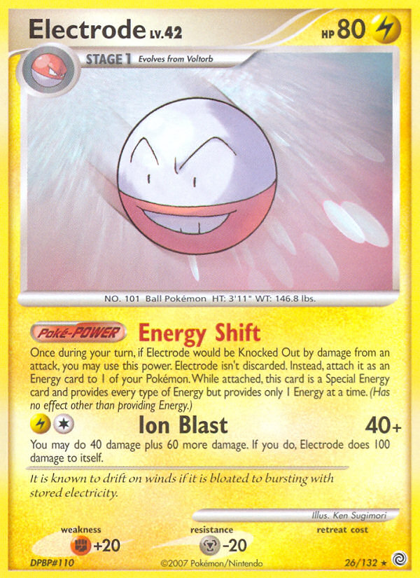 Electrode (26/132) [Diamond & Pearl: Secret Wonders] | Odin's Place